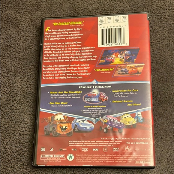 Cars DVD - Picture 2 of 3
